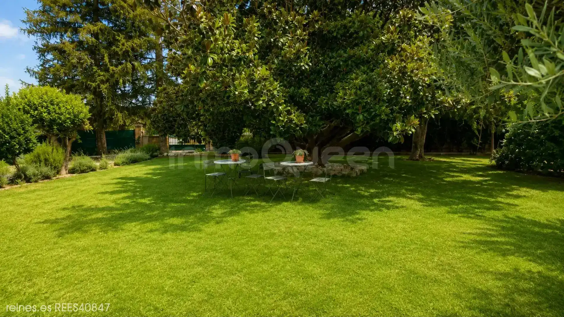 Jardí de Casa o xalet en venda en San Mateo de Gállego amb Calefacció, Jardí privat i Terrassa