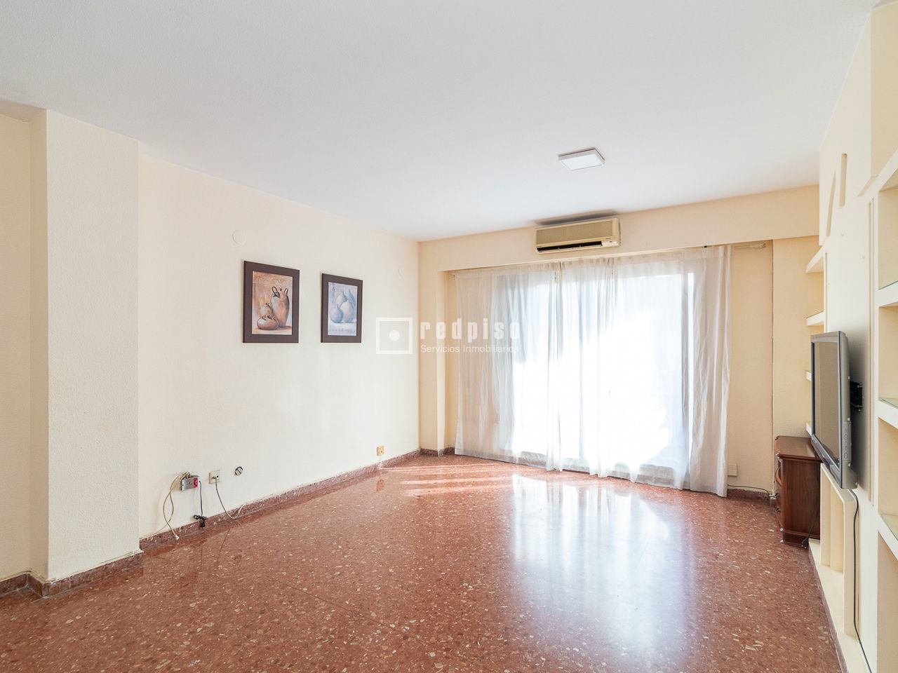 Sala d'estar de Pis en venda en  Valencia Capital amb Aire condicionat