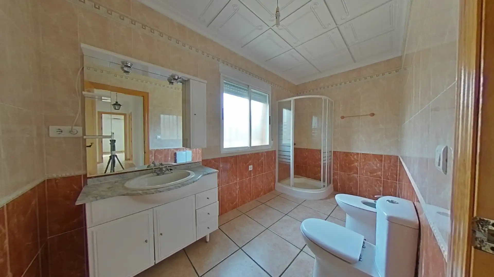 Baño de Casa o chalet en venta en Mestanza con Jardín privado, Trastero y Piscina