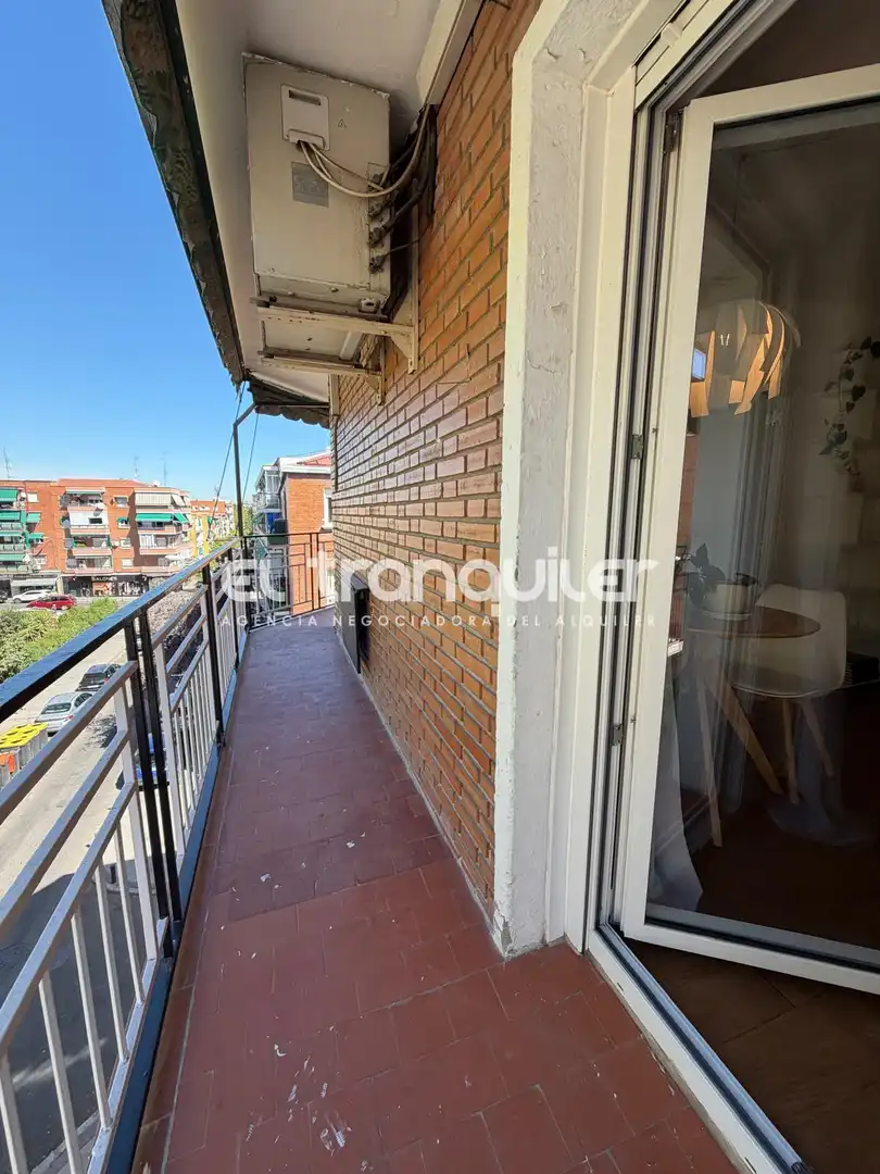Terraza de Piso de alquiler en Madrid con Aire acondicionado, Terraza y Amueblado