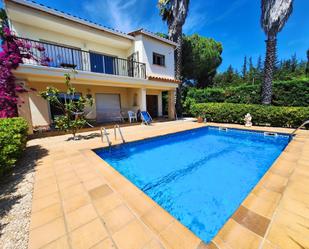 Vista exterior de Casa o xalet en venda en Calonge amb Aire condicionat, Calefacció i Jardí privat