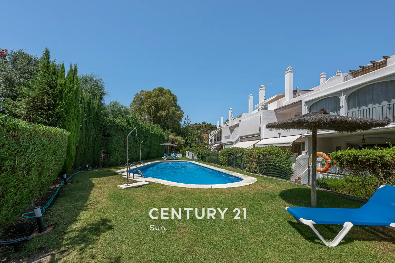 Jardí de Casa adosada en venda en Marbella amb Aire condicionat, Calefacció i Jardí privat