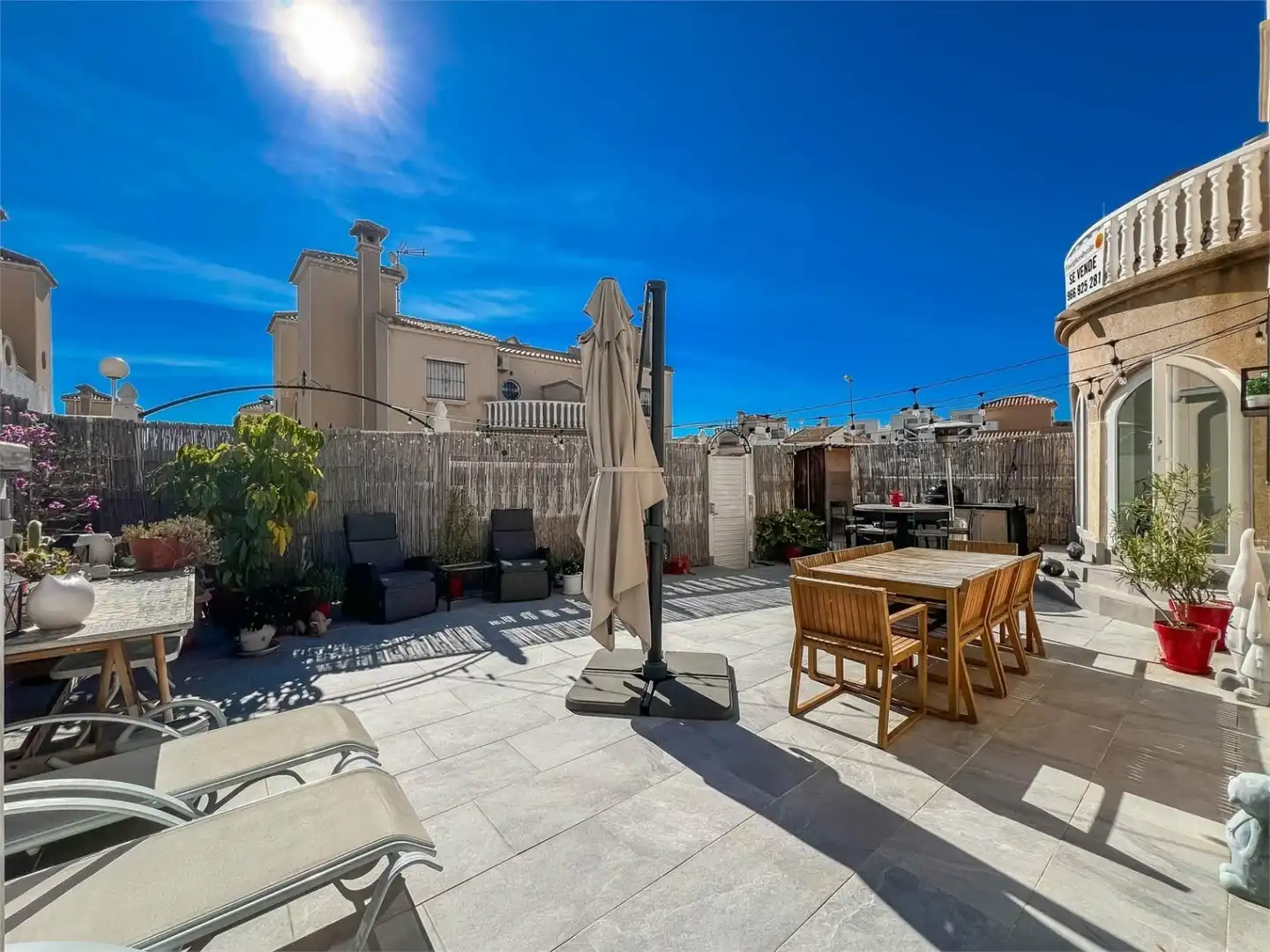 Terraza de Casa o chalet en venta en Orihuela con Aire acondicionado, Jardín privado y Terraza