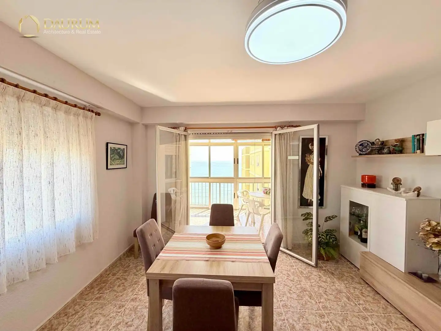 Comedor de Piso en venta en Sueca con Terraza y Amueblado