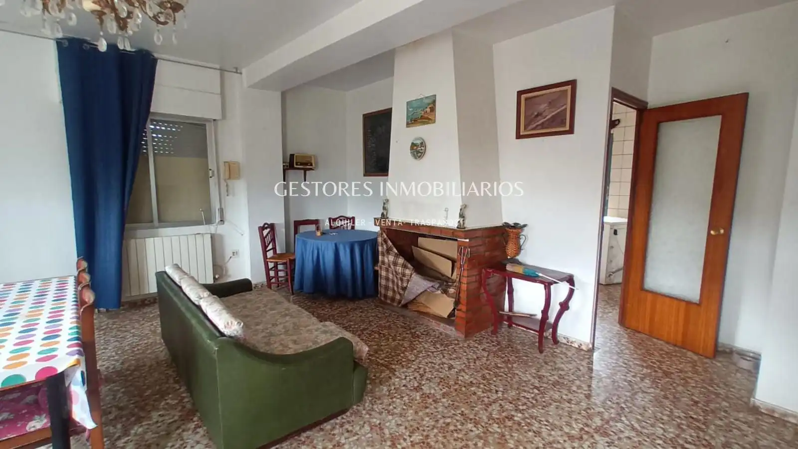 Sala d'estar de Casa o xalet en venda en Alcoy / Alcoi amb Calefacció