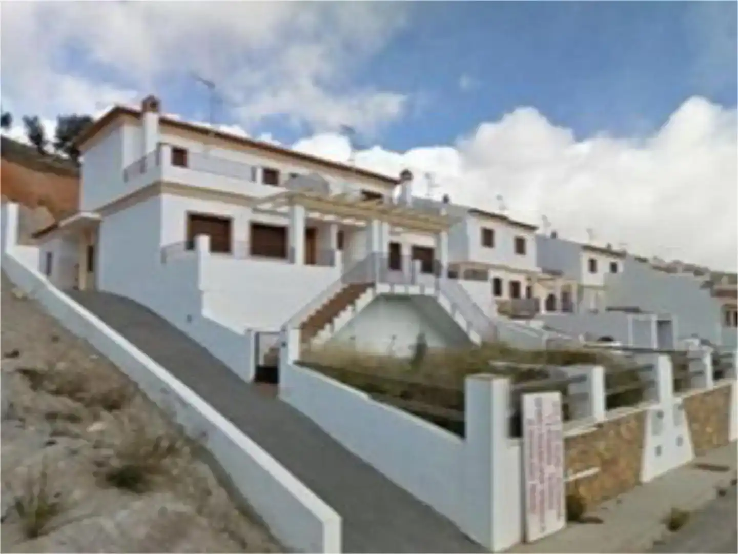 Vista exterior de Casa o xalet en venda en Laujar de Andarax amb Balcó