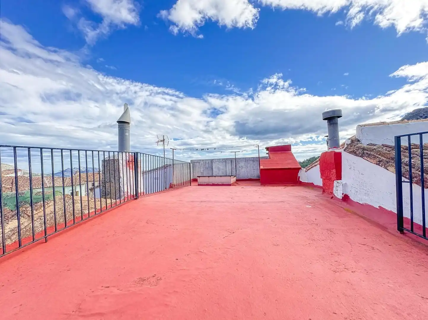 Terraza de Finca rústica en venta en La Vall de Laguar con Calefacción y Terraza
