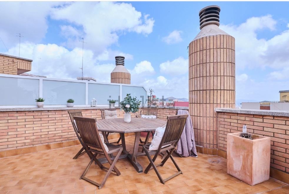 Terrace of House or chalet for sale in  Barcelona Capital  with Air Conditioner, Heating and Private garden