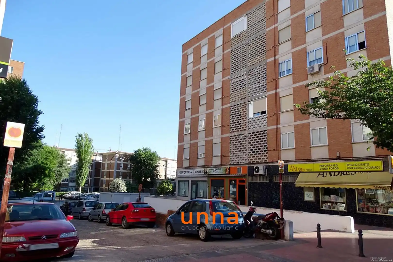 Vista exterior de Garaje en venta en Móstoles