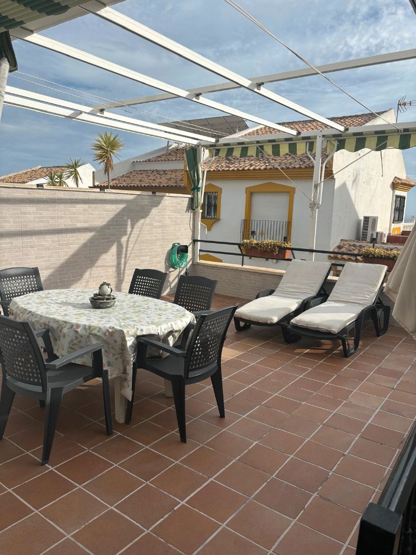 Terrace of Single-family semi-detached for sale in Benalmádena  with Terrace, Storage room and Balcony