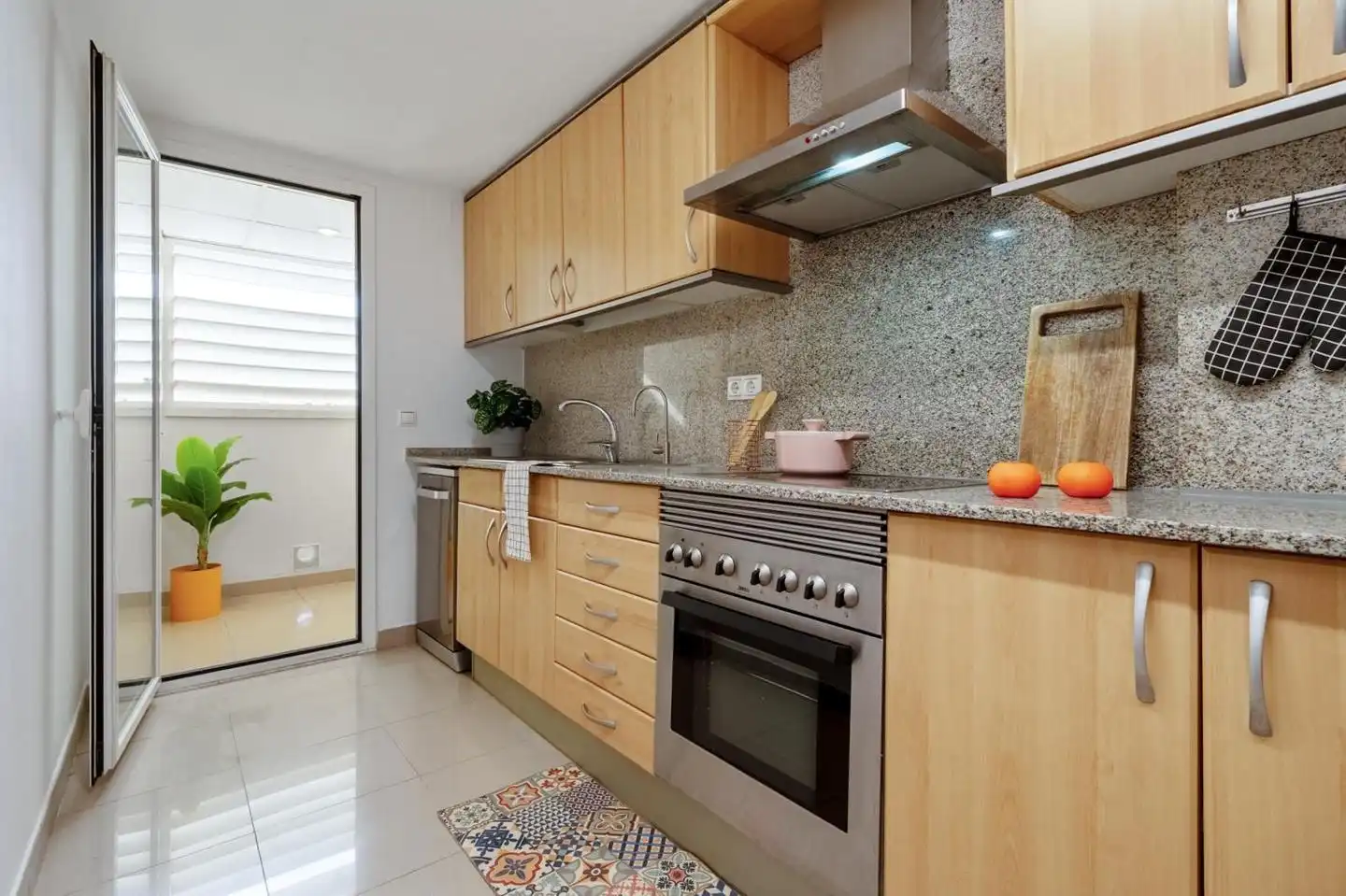 Cocina de Piso en venta en Cambrils con Terraza, Amueblado y Piscina comunitaria