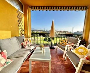 Terrace of Flat for sale in Mijas  with Air Conditioner, Heating and Private garden