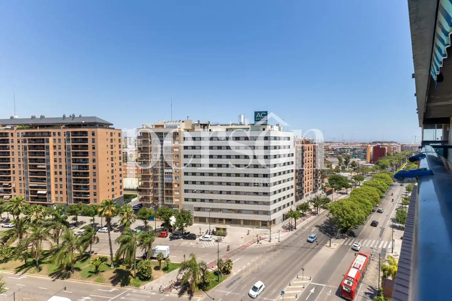 Exterior view of Flat for rent in Valencia  with Air Conditioner, Heating and Private garden