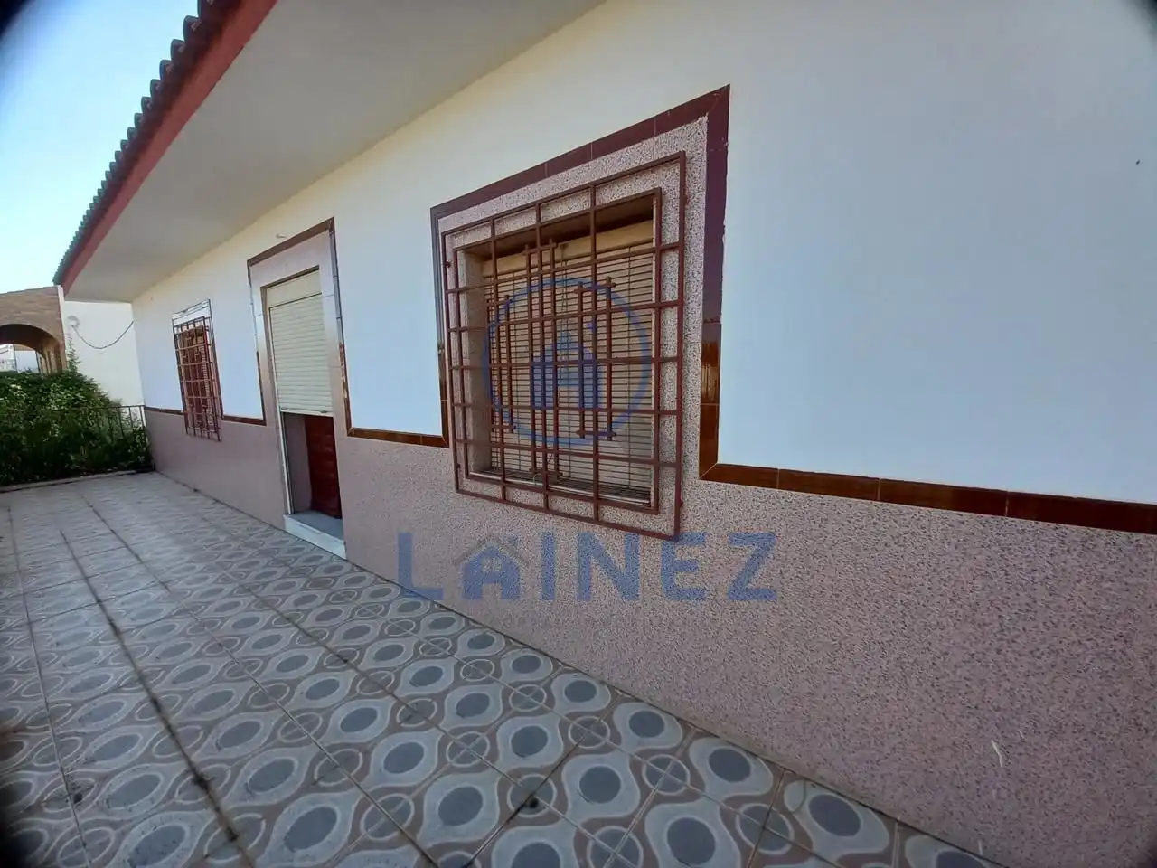 Vista exterior de Casa o xalet en venda en Puebla de Sancho Pérez amb Jardí privat, Terrassa i Traster