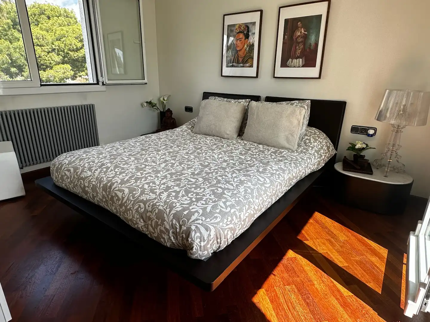 Schlafzimmer von Haus oder Chalet zum Verkauf in Mont-roig del Camp mit Klimaanlage, Heizung und Privatgarten