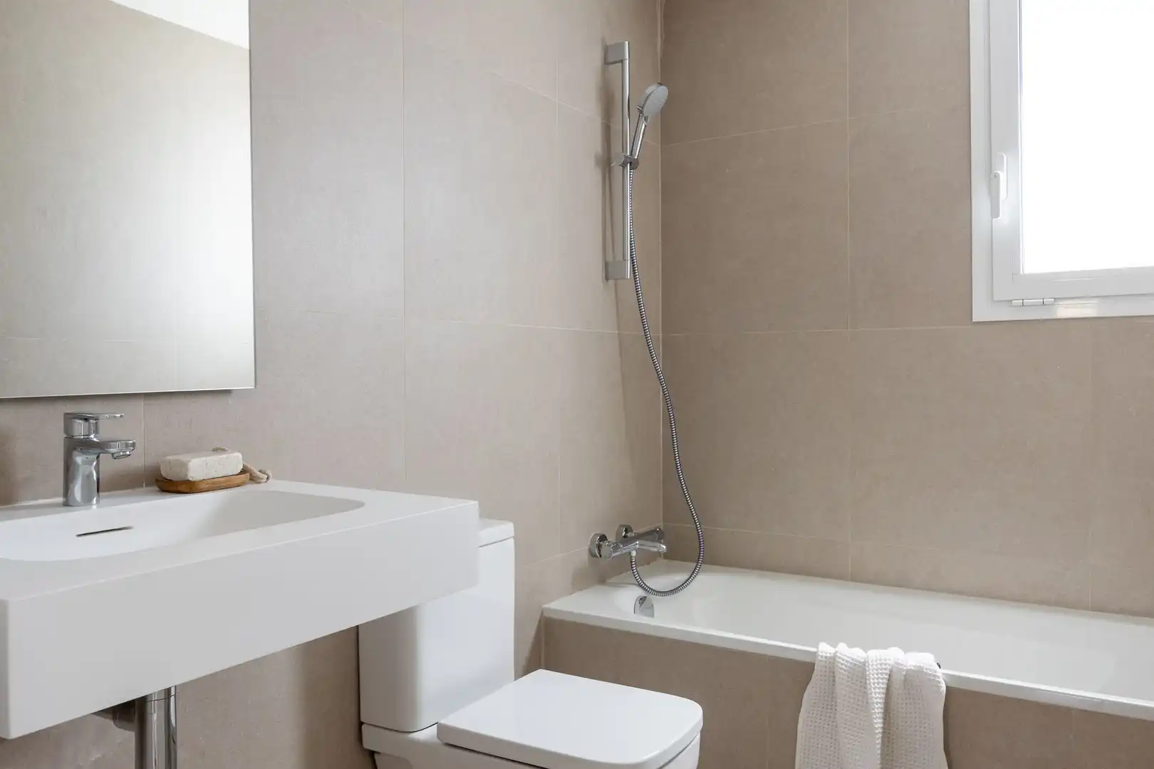 Baño de Apartamento en venta en Málaga con Terraza