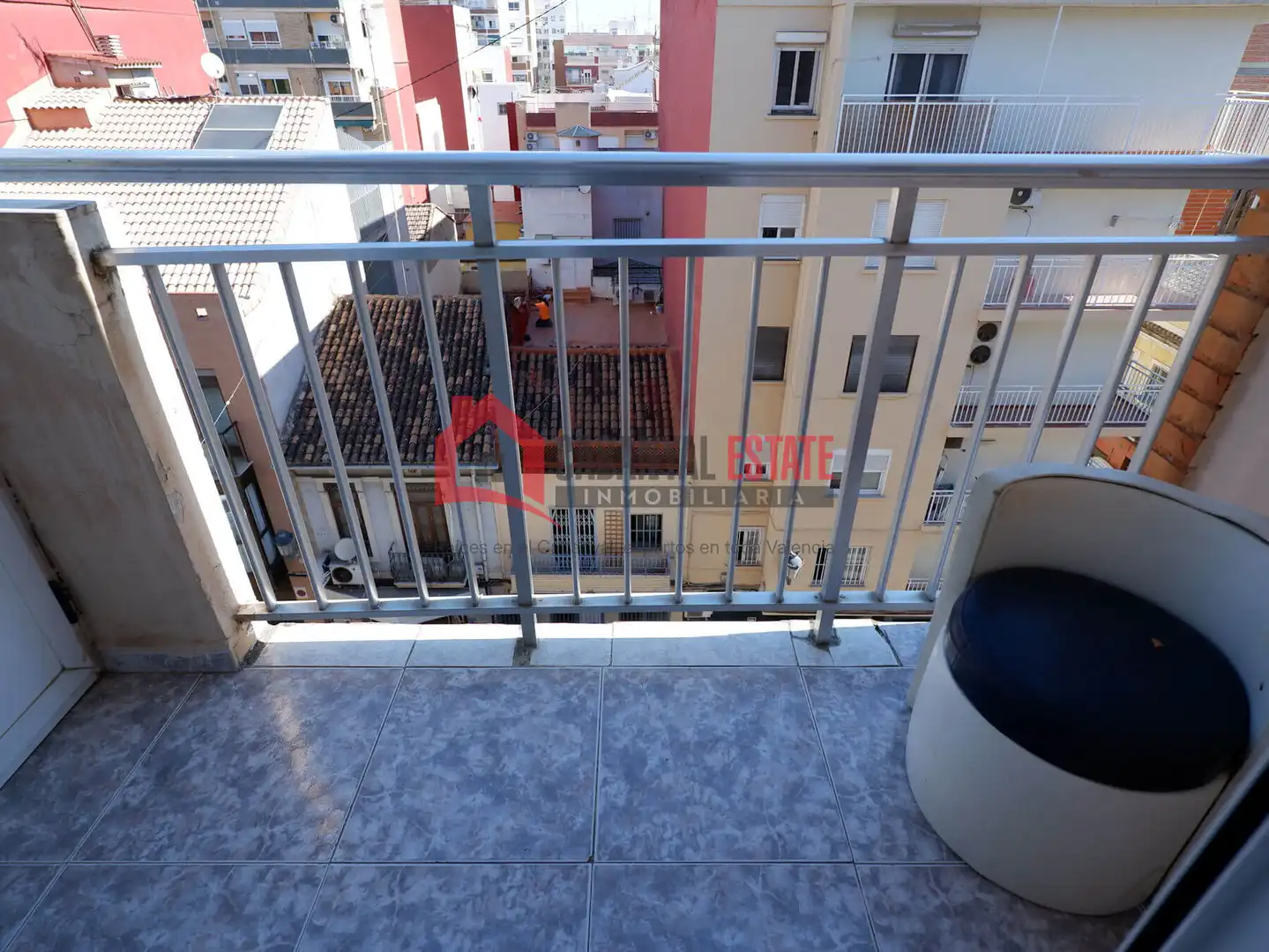 Terraza de Apartamento de alquiler en Valencia con Aire acondicionado, Amueblado y Balcón