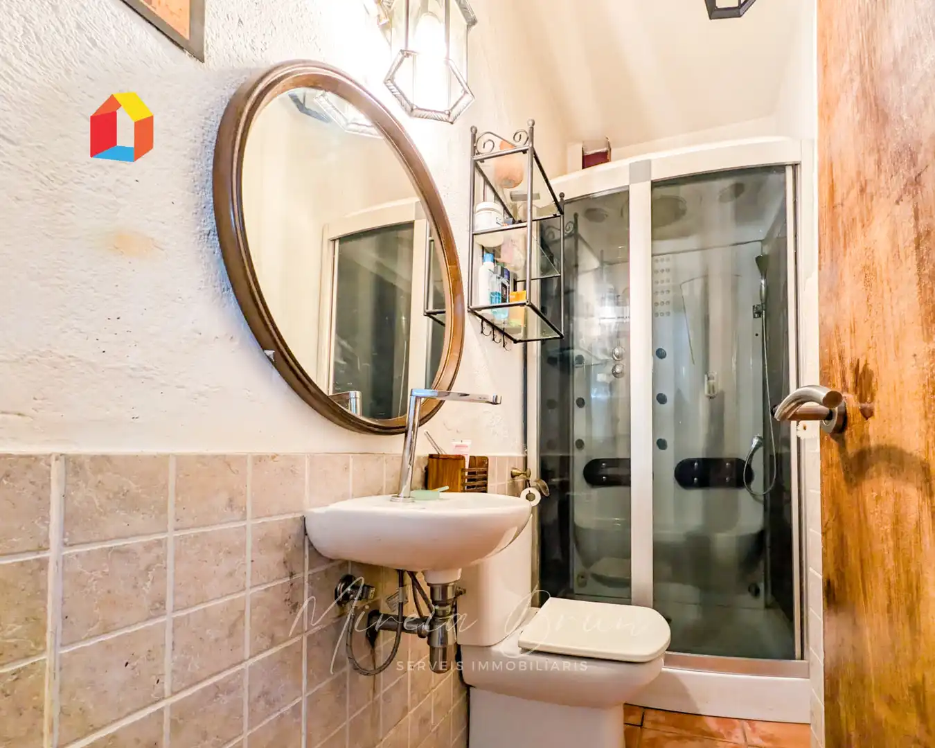 Baño de Casa adosada en venta en Seva con Calefacción