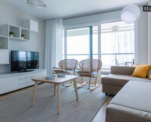 Sala d'estar de Apartament per a compartir en  Barcelona Capital amb Aire condicionat i Terrassa