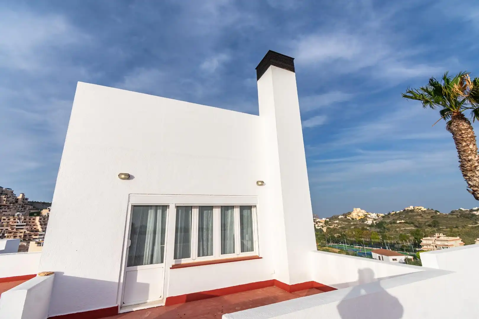 Vista exterior de Casa o xalet en venda en Águilas amb Aire condicionat, Jardí privat i Terrassa