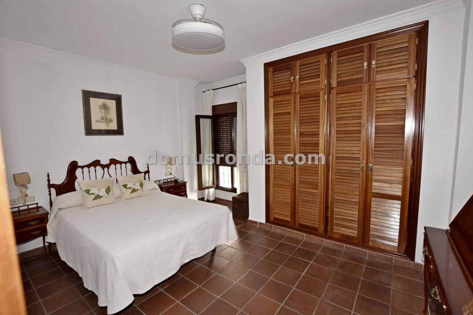 Bedroom of House or chalet for sale in Ronda  with Air Conditioner, Heating and Private garden