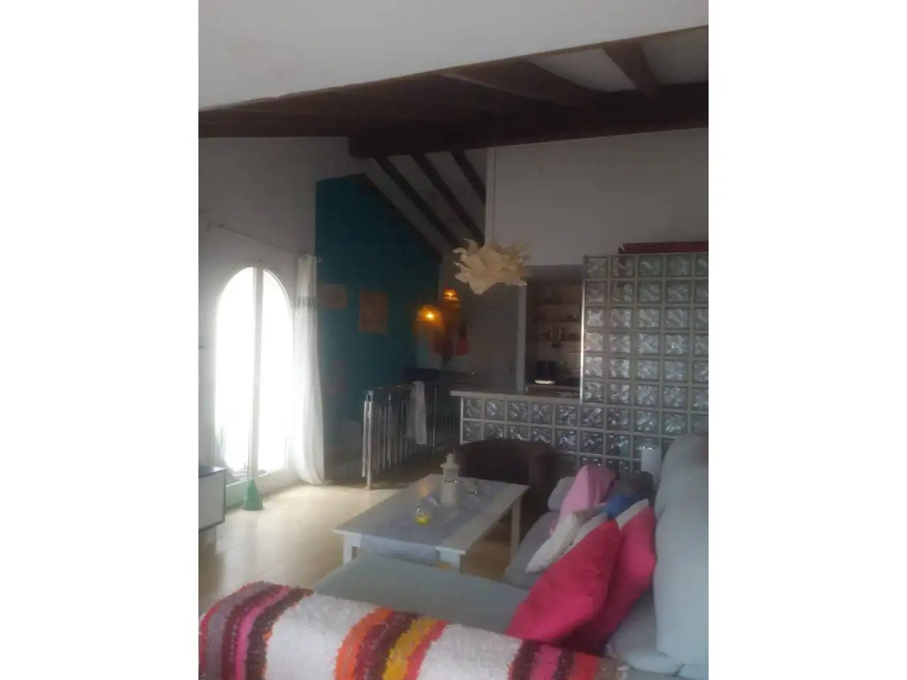 Wohnzimmer von Wohnung zum Verkauf in Santa Pola mit Klimaanlage, Terrasse und Gemeinschaftspool
