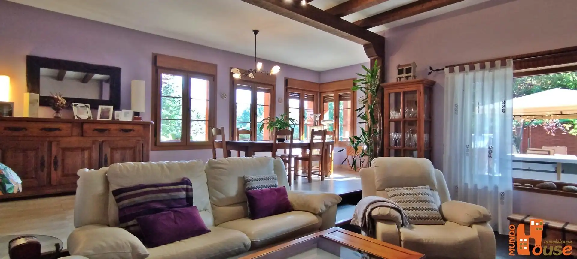 Sala de estar de Casa o chalet en venta en Real Sitio de San Ildefonso con Calefacción y Terraza