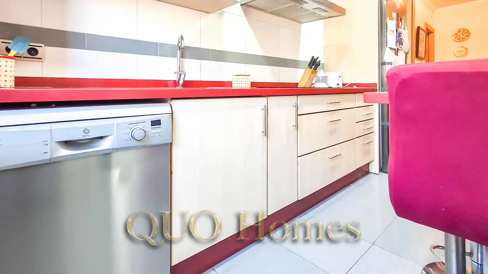 Kitchen of Flat for sale in Jerez de la Frontera  with Air Conditioner, Private garden and Storage room