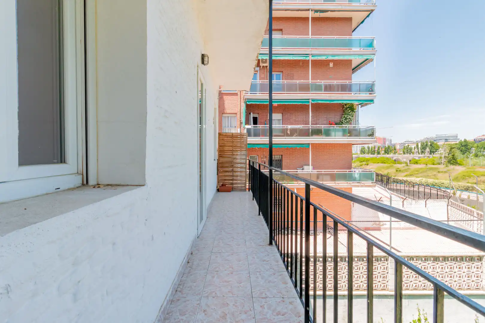 Terraza de Piso de alquiler en Madrid con Calefacción