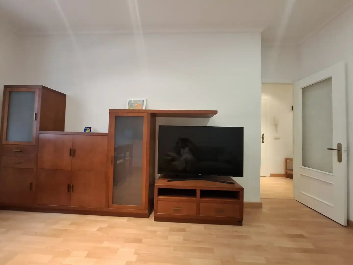 Living room of Flat for rent in Gijón   with Heating and Furnished