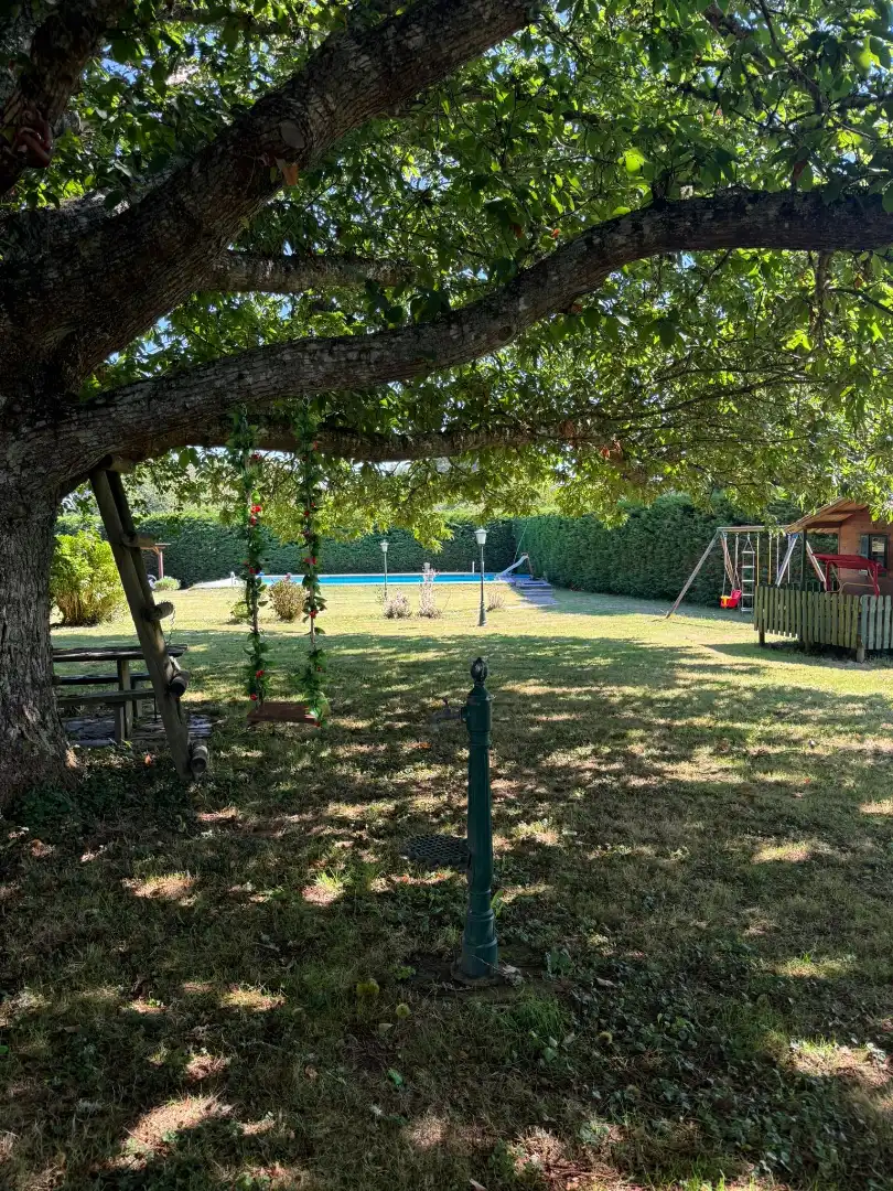 Jardí de Casa o xalet en venda en Outeiro de Rei amb Calefacció, Jardí privat i Piscina