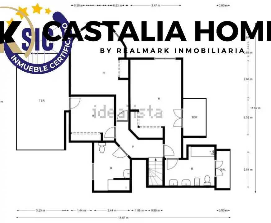 Casa o chalet en venta en Castellón de la Plana / Castelló de la Plana con Calefacción, Jardín privado y Parquet