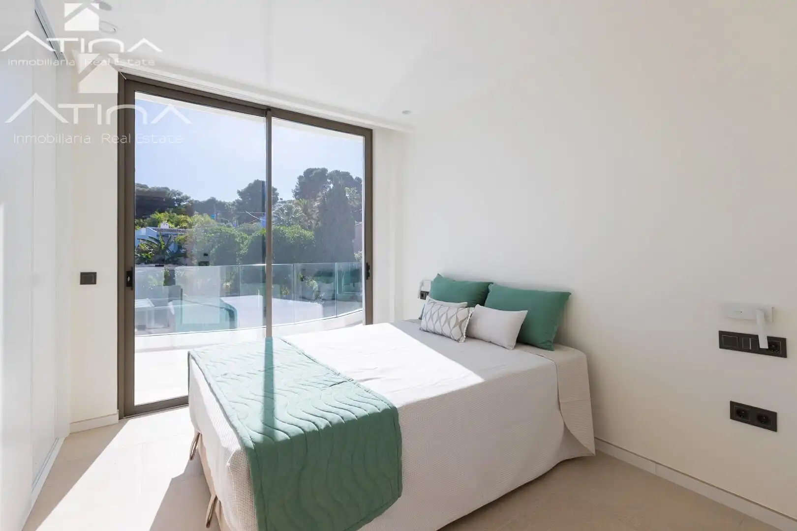 Bedroom of Houses for sale in Jávea / Xàbia  with Air Conditioner, Heating and Private garden