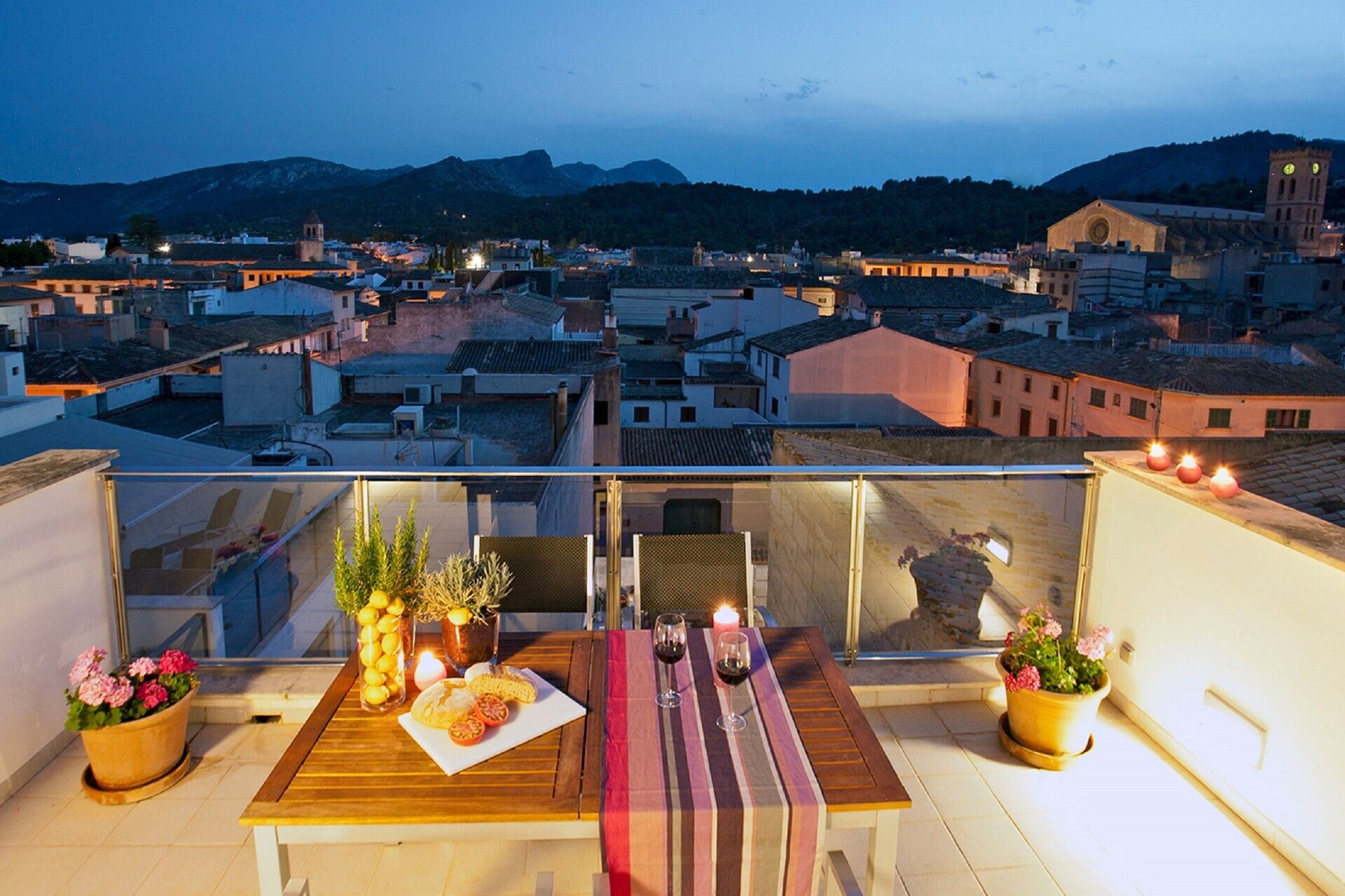 Terrace of Attic to rent in Pollença  with Furnished