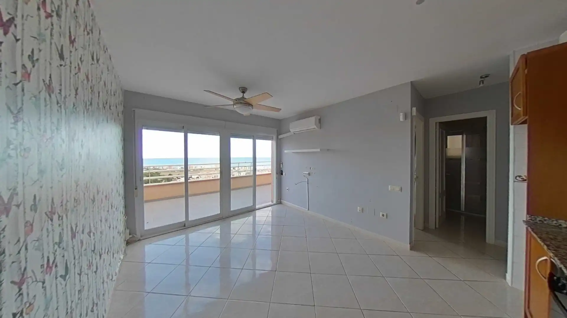 Habitación de Apartamento en venta en Peñíscola / Peníscola con Aire acondicionado, Terraza y Alarma