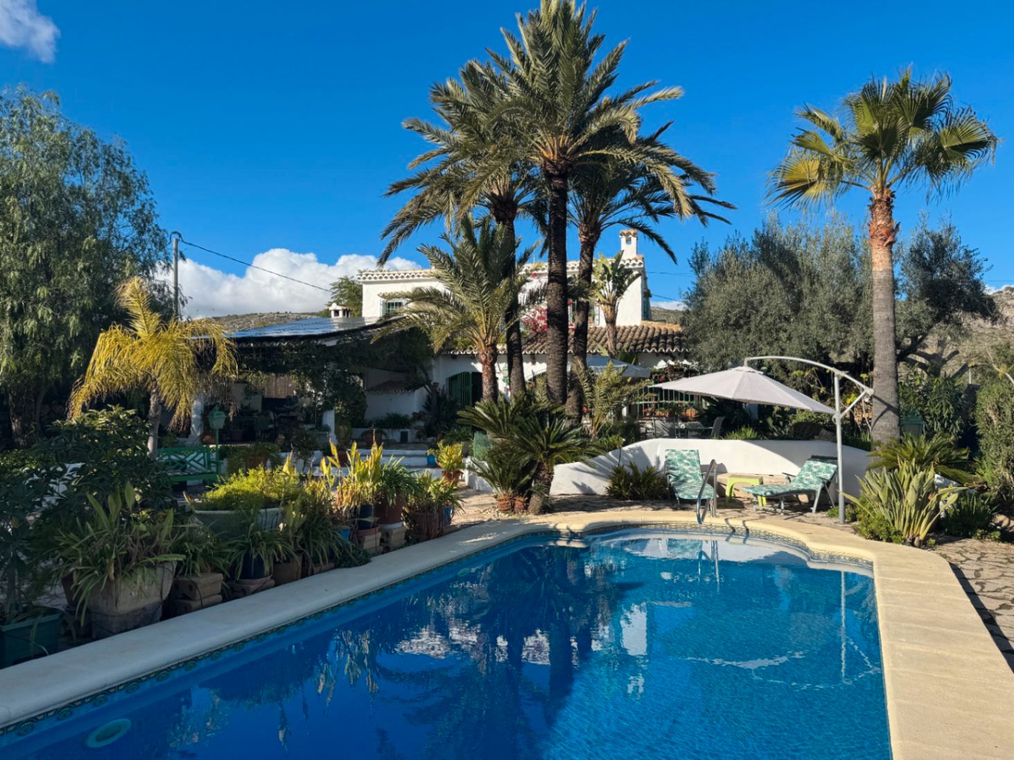 Garden of Country house for sale in Teulada  with Air Conditioner, Heating and Private garden