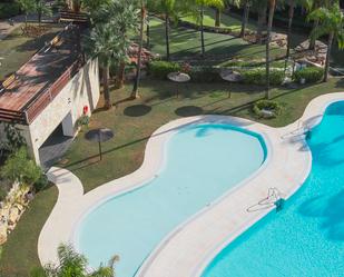 Swimming pool of Flat for sale in Benahavís  with Air Conditioner, Terrace and Swimming Pool