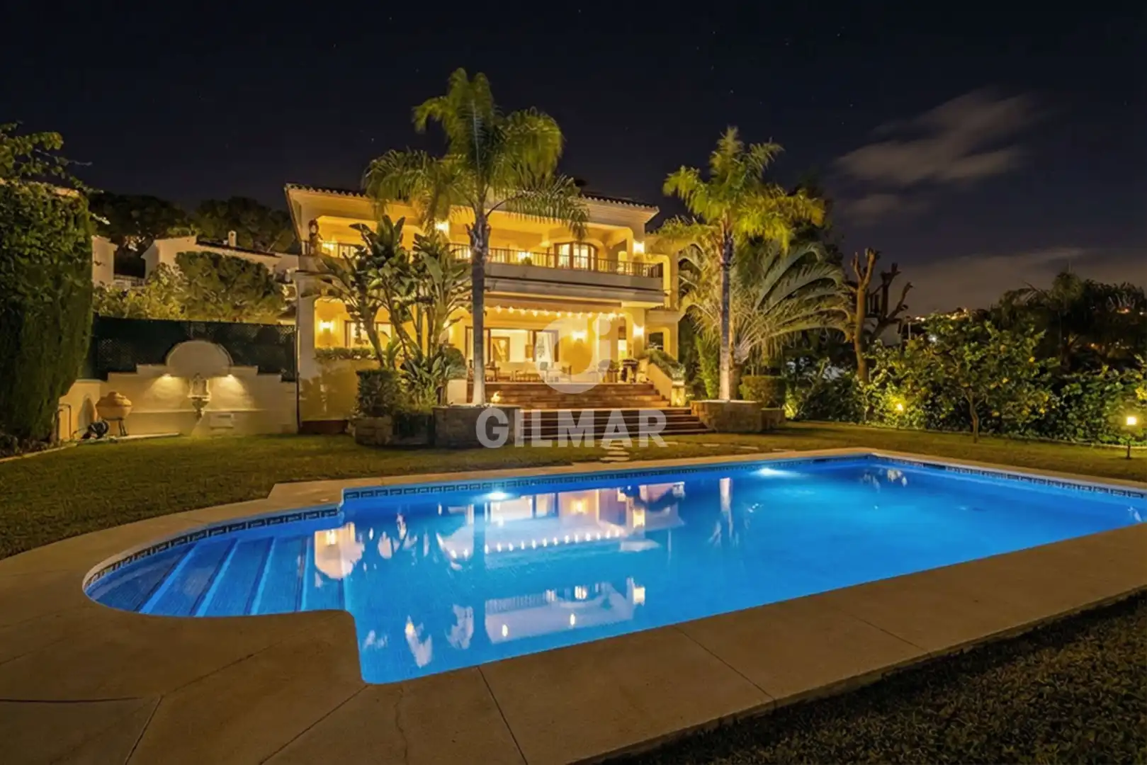 Jardín de Casa o chalet en venta en Benahavís con Calefacción, Jardín privado y Piscina