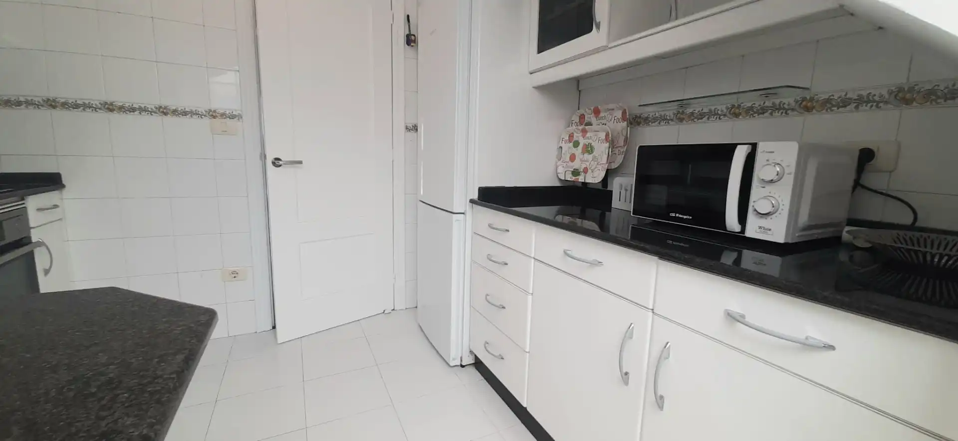 Kitchen of Attic for rent in Baiona  with Furnished, Balcony and Community pool