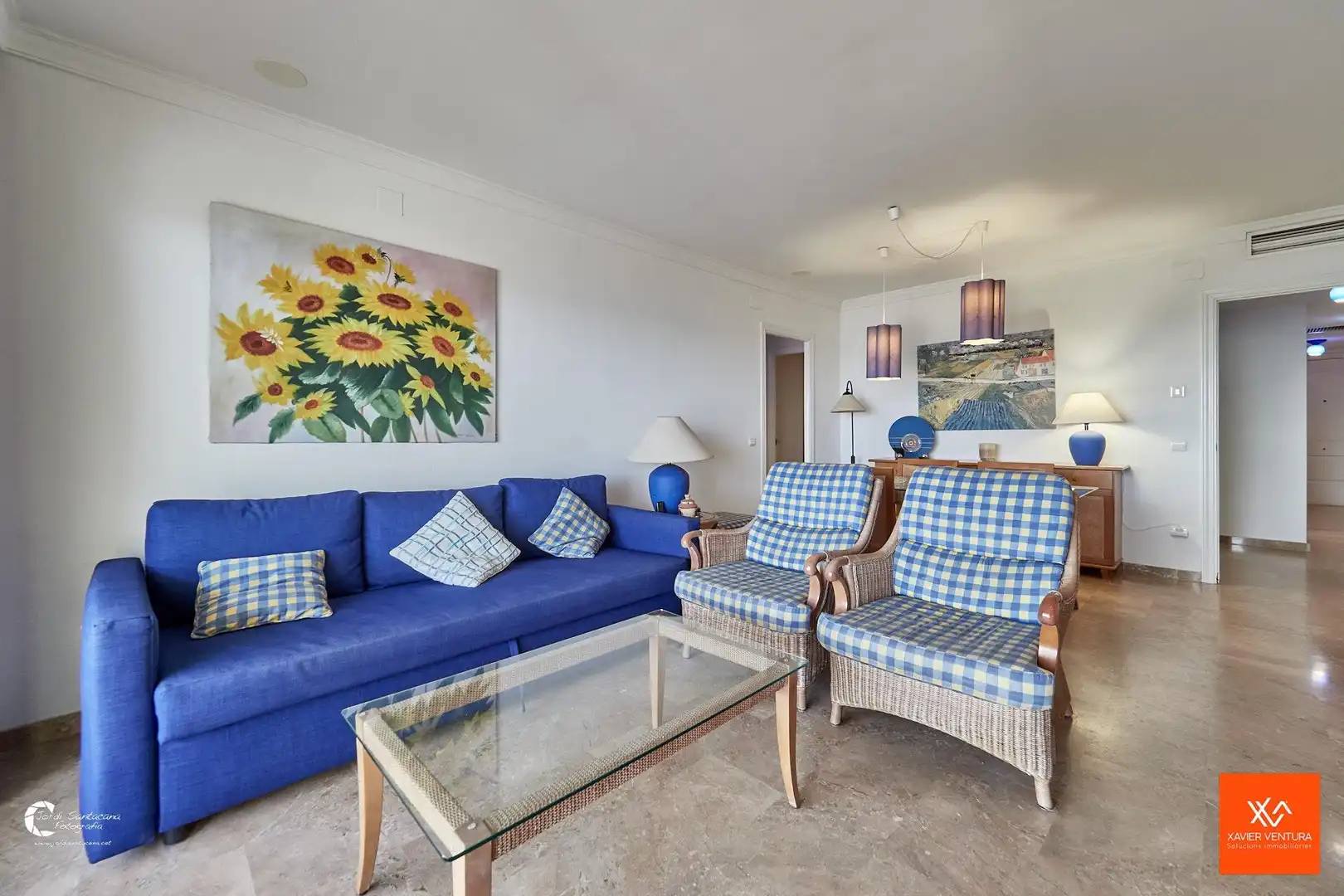 Living room of Apartments for sale in Calafell  with Air Conditioner, Heating and Private garden