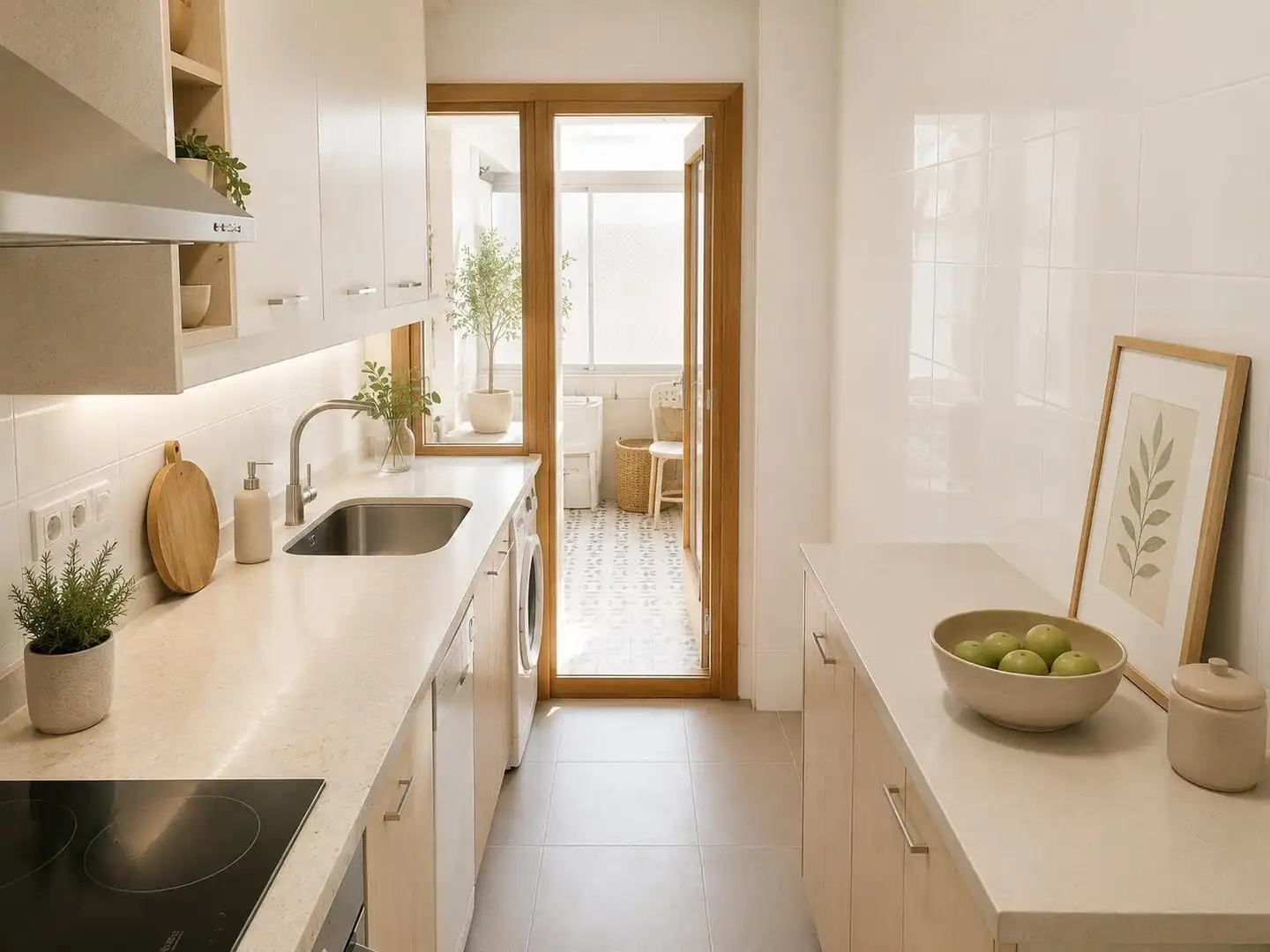 Cocina de Piso en venta en Getxo  con Calefacción y Trastero