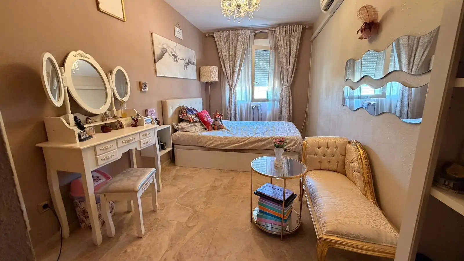 Bedroom of Detached homes for sale in Málaga  with Air Conditioner, Storage room and Swimming Pool