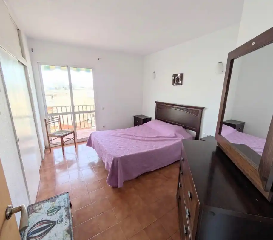 Bedroom of Flat for sale in Torremolinos  with Terrace, Furnished and Oven