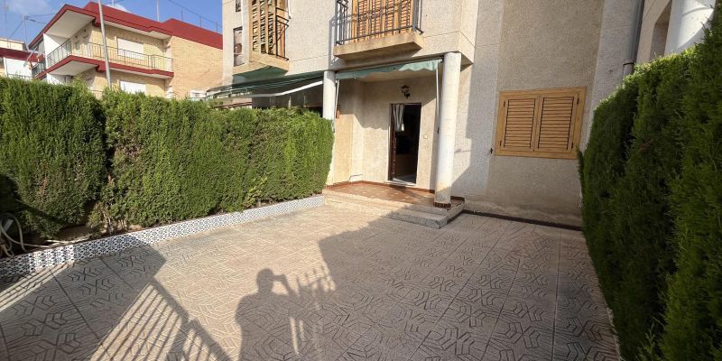 Garden of Single-family semi-detached for sale in San Javier  with Terrace and Furnished