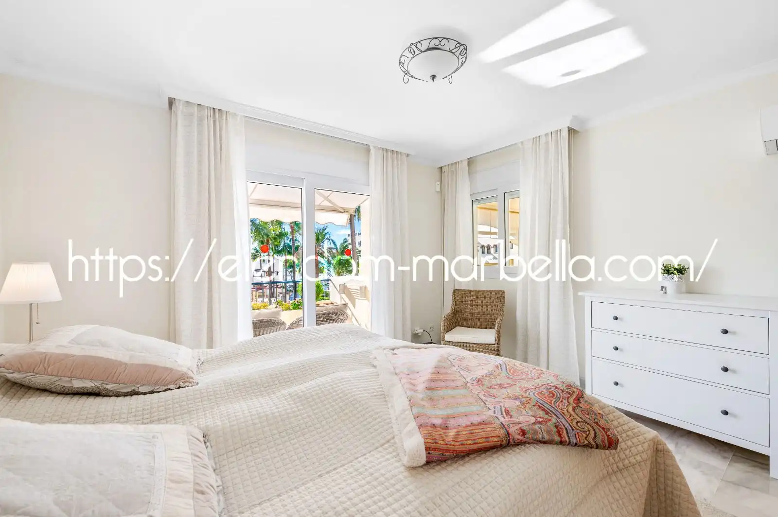 Bedroom of Apartments for sale in Marbella  with Air Conditioner, Heating and Terrace