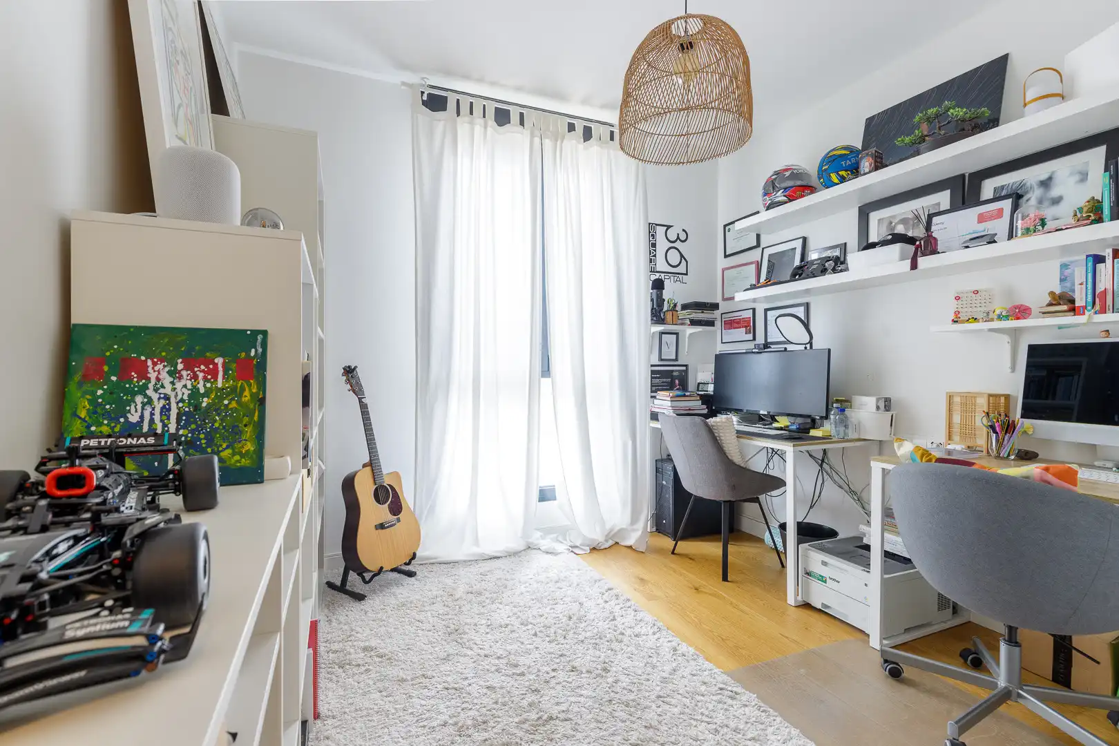 Bedroom of Attic for sale in Málaga  with Air Conditioner, Terrace and Swimming Pool