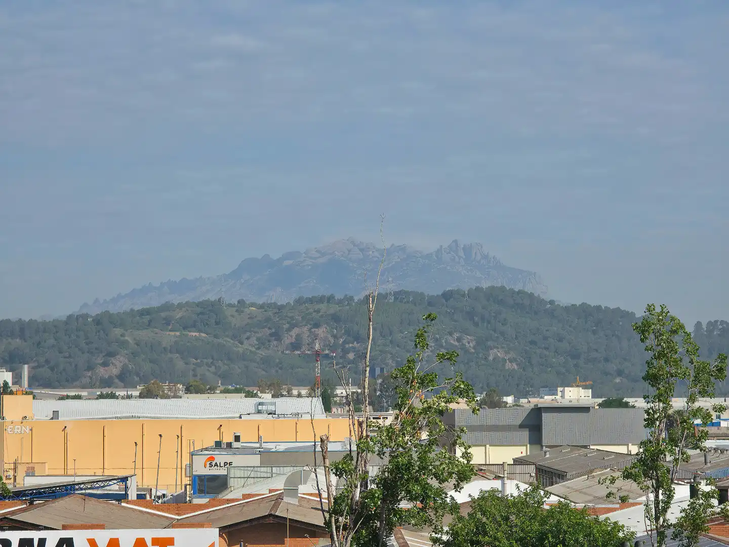 Vista exterior de Piso en venta en Sant Andreu de la Barca con Aire acondicionado, Calefacción y Parquet