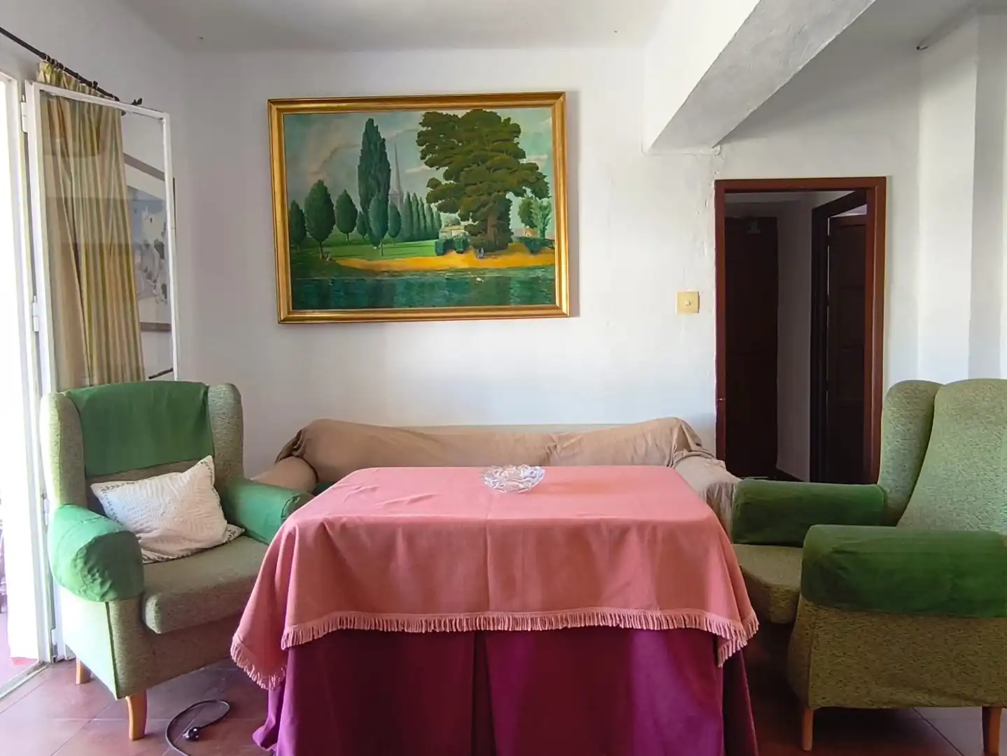 Sala de estar de Piso en venta en Cazalla de la Sierra con Aire acondicionado