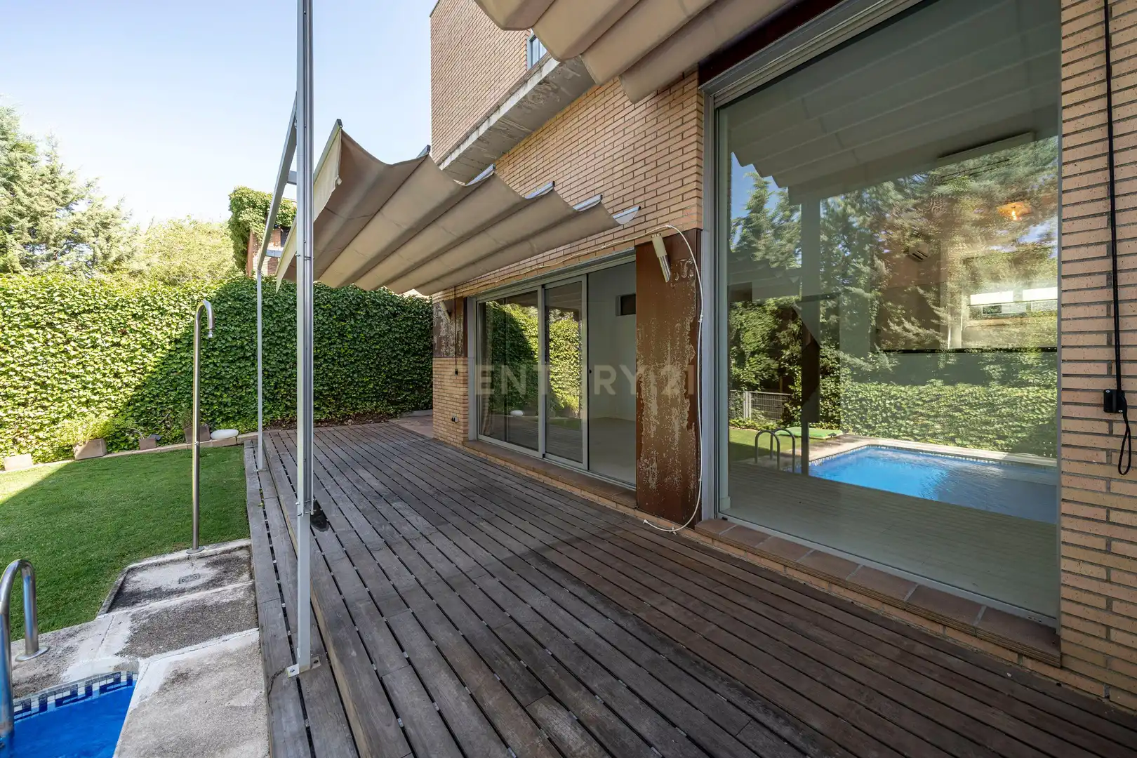 Terrassa de Casa o xalet en venda en Pozuelo de Alarcón amb Aire condicionat, Jardí privat i Piscina