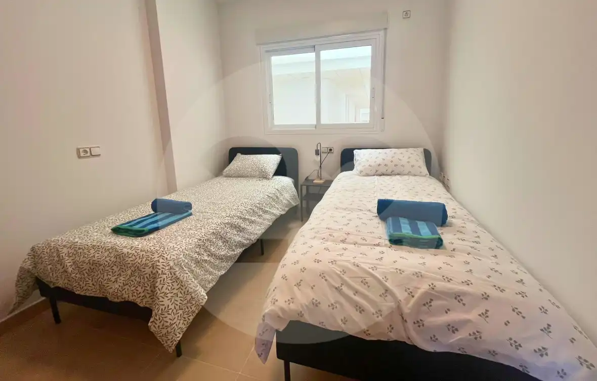 Bedroom of Apartments for rent in Orihuela  with Air Conditioner, Terrace and Swimming Pool